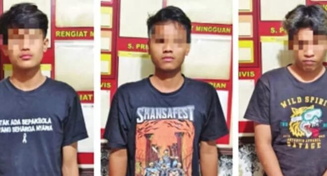 Polsek Purwosari Pasuruan Tangkap 3 Pelaku Pengeroyokan