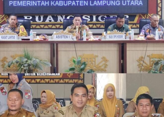 Penguatan Koordinasi Layanan Publik Menjelang Natal dan Tahun Baru di Lampung Utara