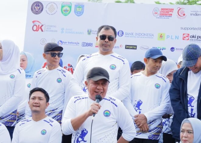 GOWESER DARI BERBAGAI WILAYAH DI INDONESIA KEMBALI RAMAIKAN SRIWIJAYA RANAU GRAN FONDO TAHUN 2025.