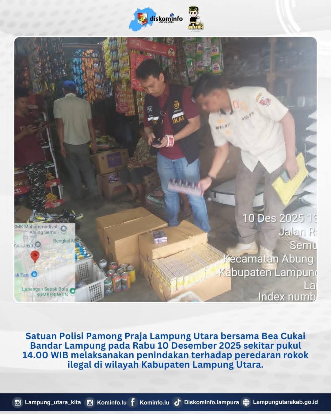 PENGAMANAN BARANG KENA CUKAI TANPA IZIN