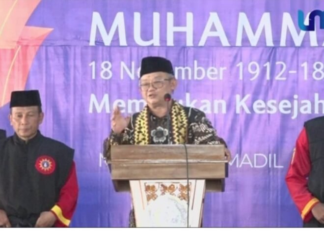 Ketua IWO Lampung Edi Arsadad Beri Dukungan Media di Milad Muhammadiyah ke 113