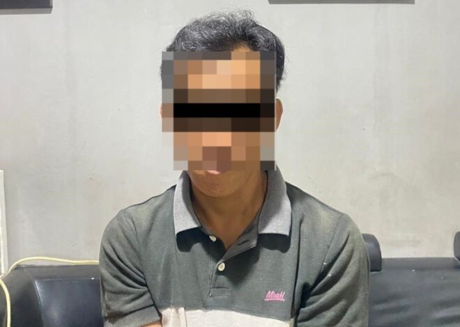 DPO Pelaku Curat 17 Batang Potongan Besi Rel PT. KAI Diringkus Satreskrim Polres Way Kanan