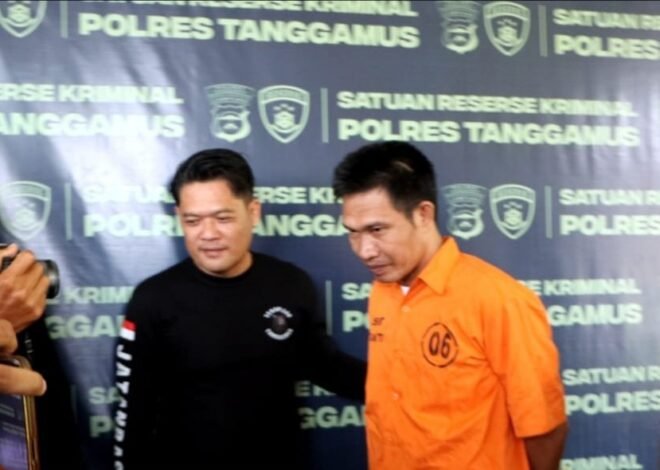 Dugaan Korupsi Dana Desa Lebih dari Rp1 Miliar, Satreskrim Polres Tanggamus Tahan Oknum Kakon Atar Lebar