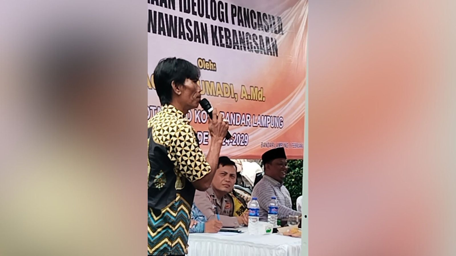 Gelar Sosialisasi PIP, Ketua Komisi III DPRD Kota Bandar Lampung Terima keluhan Warga Kelurahan Gunung Terang