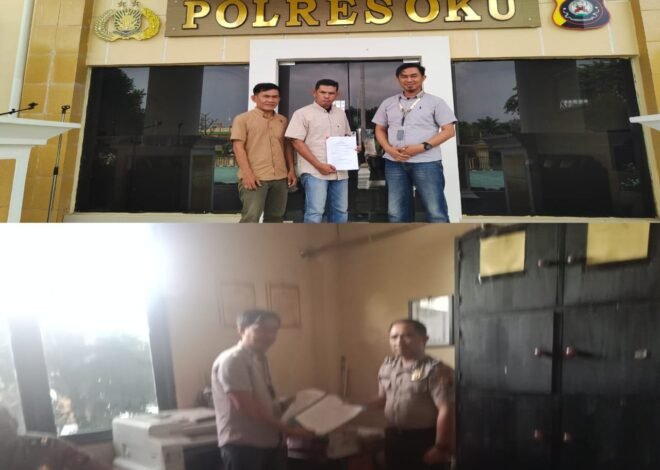 Diduga Tipu dan Gelapkan Dana Pekerjaan Desa, Istri Kades Pengaringan Dilaporkan ke Polres OKU