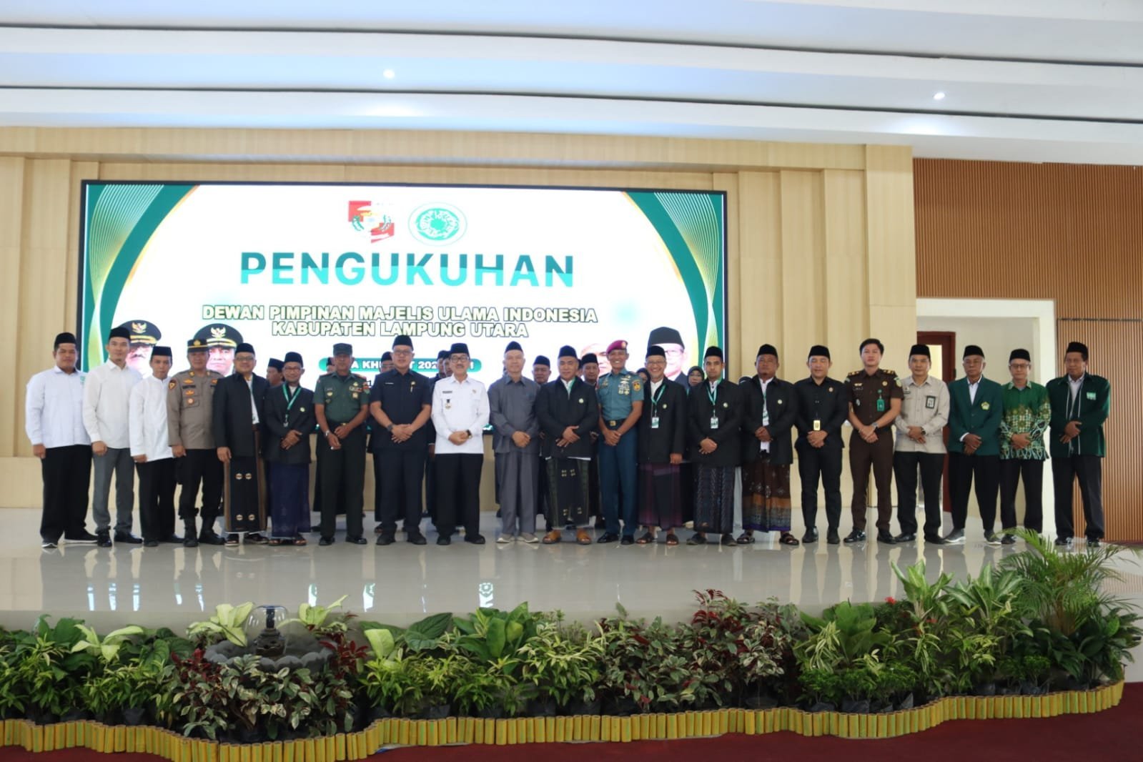 Pengukuhan MUI Lampung Utara, Tegaskan Sinergi Ulama dan Umat untuk Daerah Bermartabat