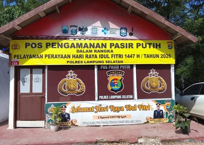 JMI Liputan Lapangan: Pos Pengamanan dan Posko Kesehatan Arus Mudik Katibung Siap Layani Pemudik