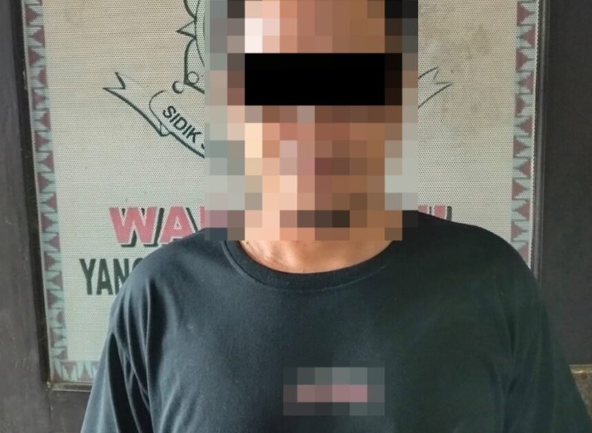 Polsek Baradatu Amankan Pelaku Penipuan dan Penggelapan Motor di Pasar Baradatu