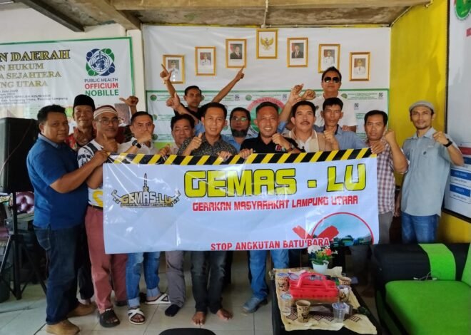 Aksi Jilid II Disiapkan, GEMAS-LU Ajak Semua Elemen Tolak Angkutan Batu Bara