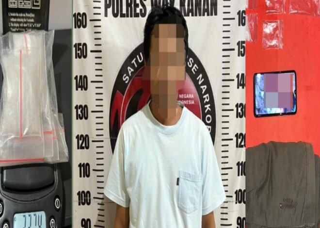Selamatkan 165 Jiwa, Polres Way Kanan Gagalkan Peredaran Narkotika 32,74 Gram Sabu di Buay Bahuga