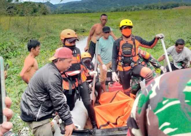 Polisi Evakuasi Warga Lampung Utara Tenggelam di Bendungan Way Rarem