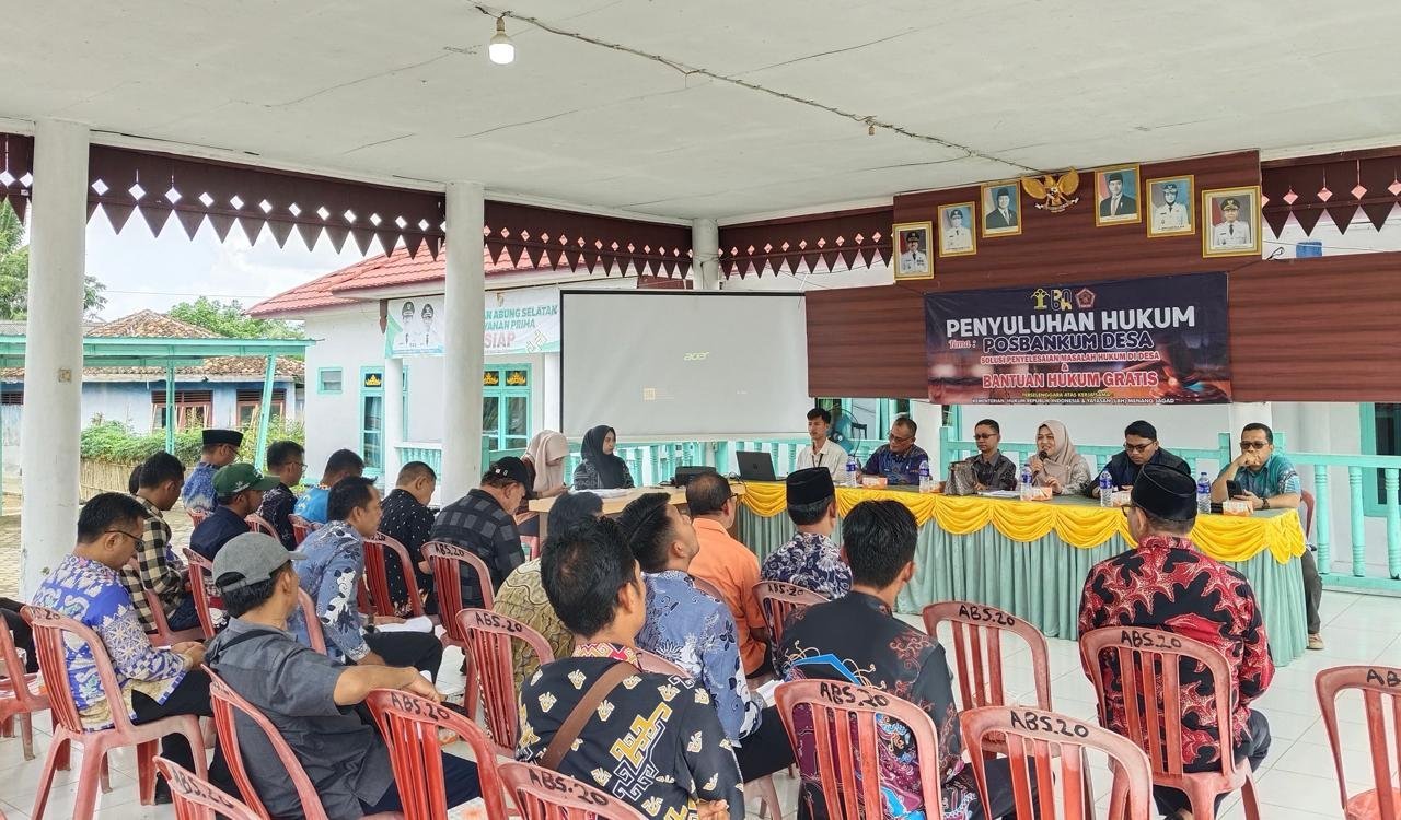 LBH Menang Jagad Melaksanakan Penyuluhan Bantuan Hukum Gratis Bagi Masyarakat Miskin.