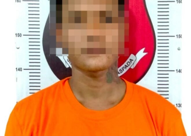 Polsek Umpu Semenguk Bekuk Residivis Pelaku Curat HP di Kampung Ojolali