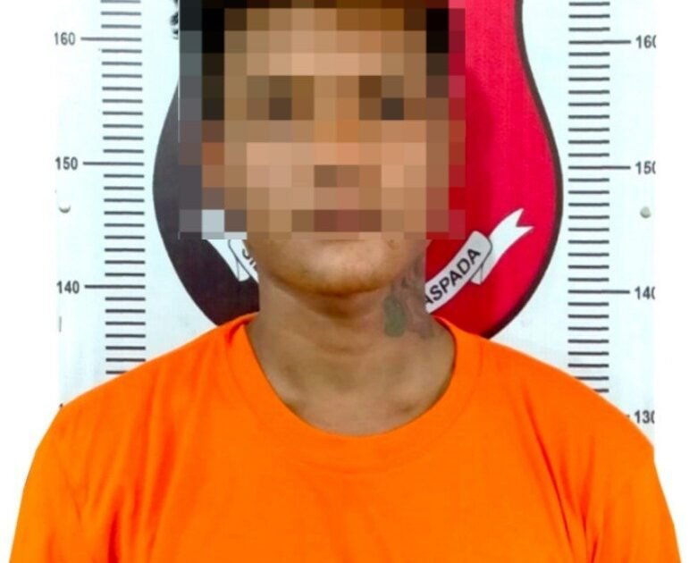 Polsek Umpu Semenguk Bekuk Residivis Pelaku Curat HP di Kampung Ojolali